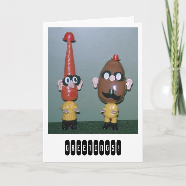 Carte M. Potato Head (Devant)