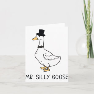 Carte M. Silly Goose Et Mme Silly Goose Couple Matchi