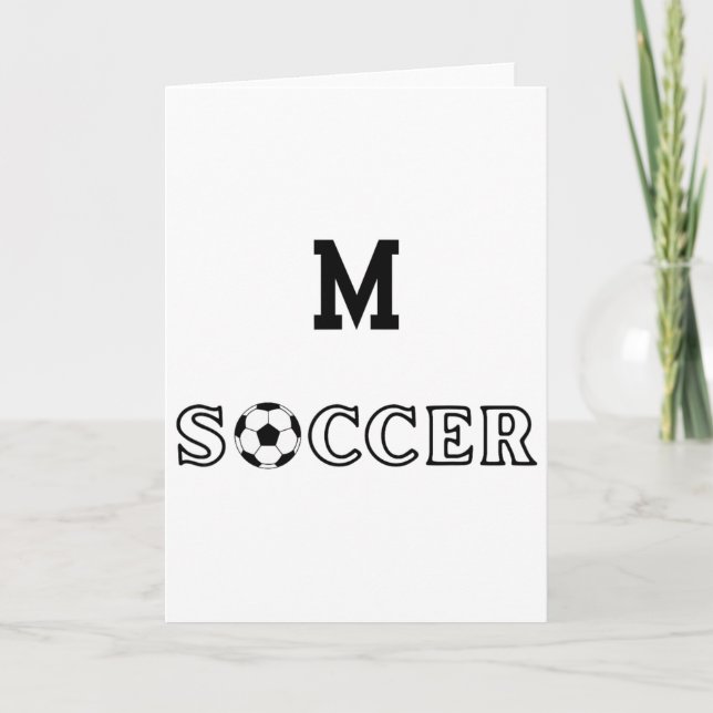 Carte M Soccer  (Devant)