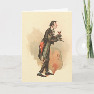 Carte M. Stiggins par Kyd - The Pickwick Papers de Dicke