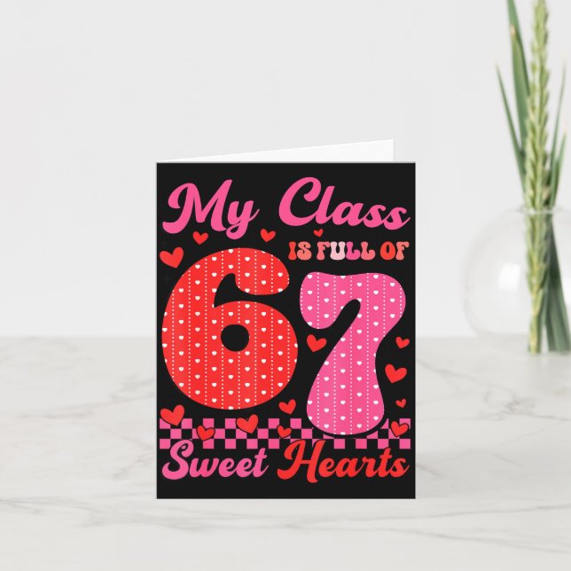 Carte Ma classe est pleine de professeurs de la Saint-Va (Devant)