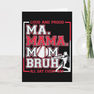 Carte Ma Mama Maman Bruh Bysebyll Maman Haut Et Fier Mam