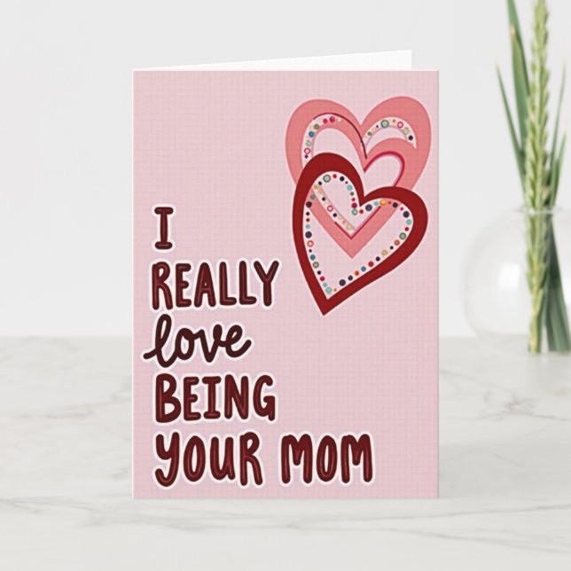 Carte « Ma maman t'aime ♥ » (Devant)
