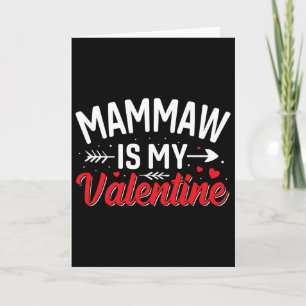 Carte Ma Mémé Est Mon Valentin Drôles De Garçons Valenti