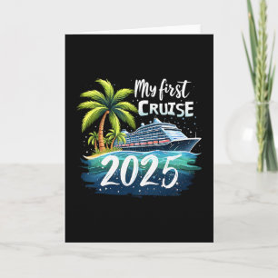 Carte Ma première croisière 2025 Drôle de première fois