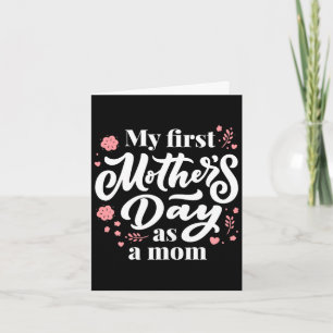Carte Ma première fête des mères en tant que maman pour