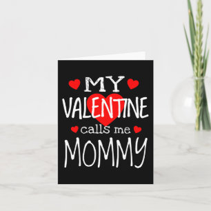 Carte Ma Saint-Valentin m'appelle Maman