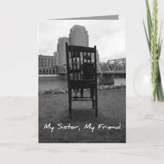 Carte Ma soeur, mon amie