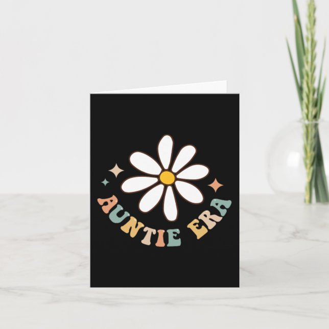 Carte Ma tante Era Lover Super Retro Tante Fête des mère (Devant)