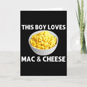 Carte Mac And Cheese Cool Pour Garçons Enfants Macaroni
