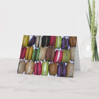 Carte Macarons