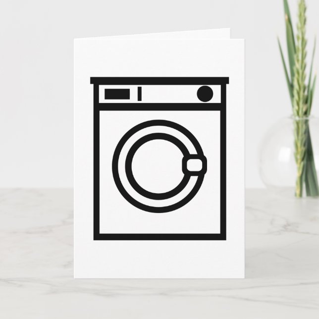 Carte Machine à laver (Devant)