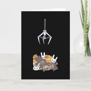 Carte Machine à laver Kawaii