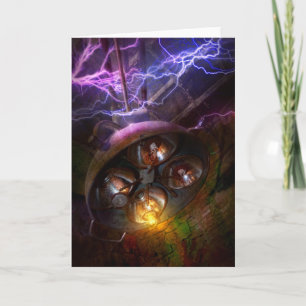 Carte Mad Scientist - Votre opération a été un succès