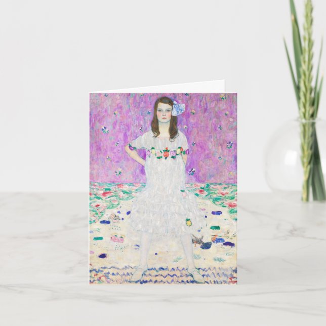 Carte Mäda Primavesi Gustav Klimt (Devant)