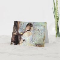 Madame dans la toilette par Berthe Morisot