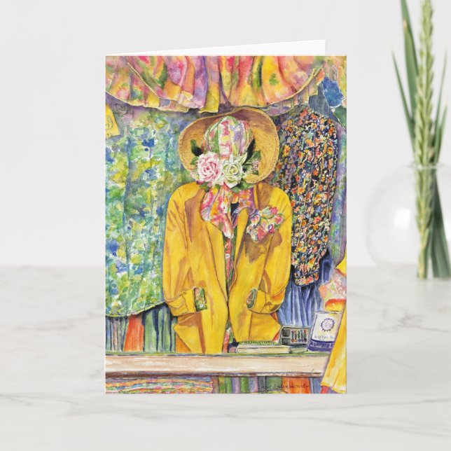 Carte Madame Notecards de Positano (Devant)