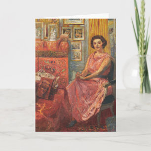 Carte Madame Reine Bénard   Édouard Vuillard