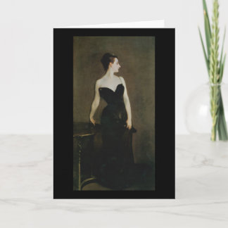 Carte Madame X par John Singer Sargent