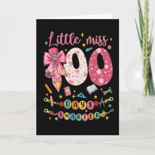 Carte Mademoiselle 100 Jours Plus Intelligente Jolie Éco