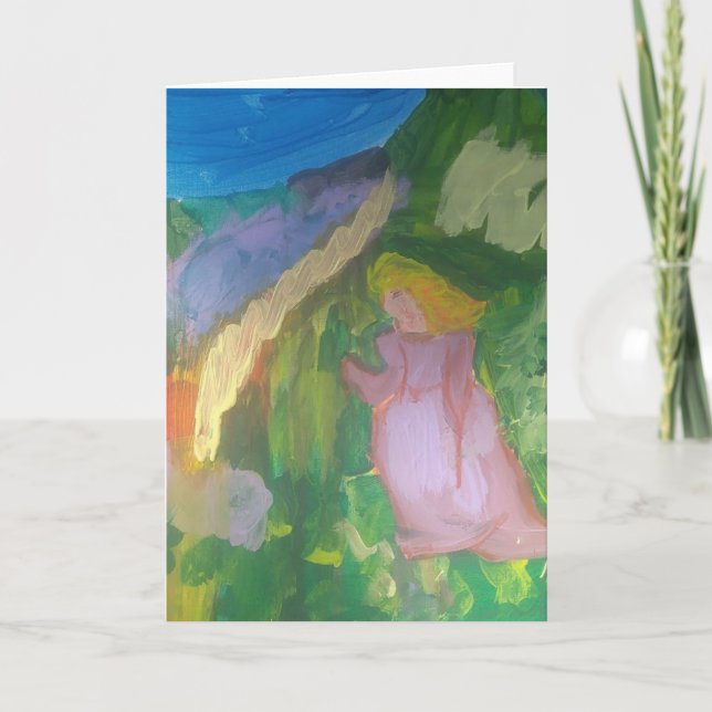 Carte Mademoiselle Gachet de galerie de Smeraldo " dans (Devant)