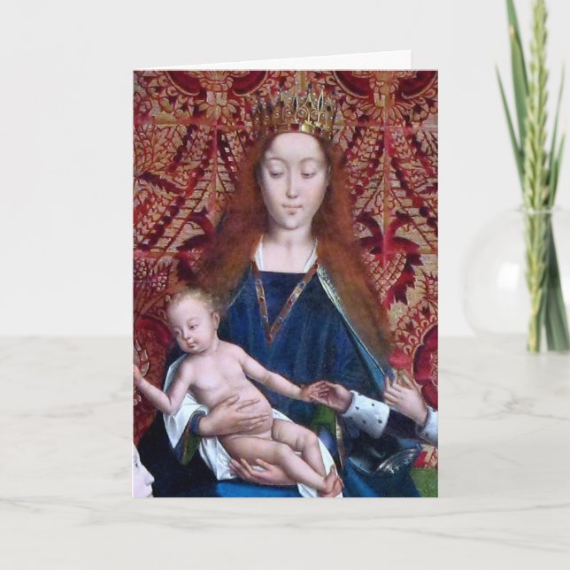 Carte Madonna and Child (détail; M 070) (Devant)