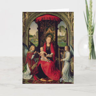 Carte Madonna and Child with two Angels