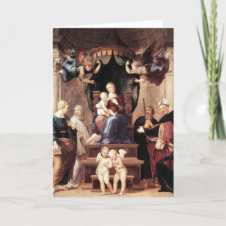 Carte Madonna del Baldacchino - Raphael - c1506
