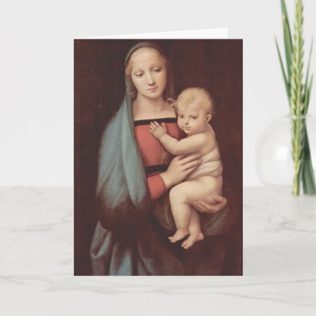 Carte Madonna Del Granduca par Raphael (Devant)