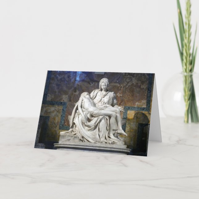 Carte Madonna della Pietà, Vatican - (Devant)