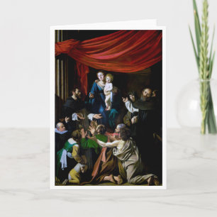 Carte Madonna du Rosaire, Caravaggio