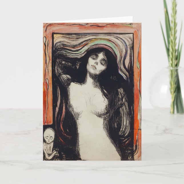 Carte Madonna | Edvard Munch | (Devant)