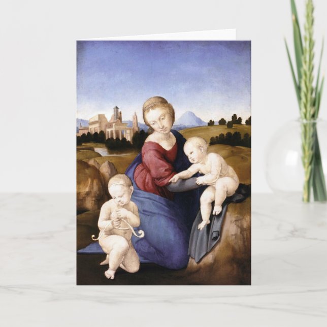 Carte Madonna Esterhazy - Raphael - c1508 (Devant)