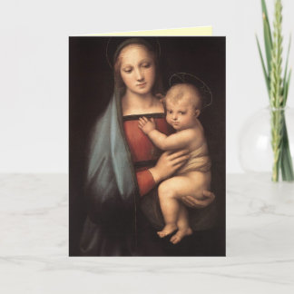 Carte Madonna et enfant