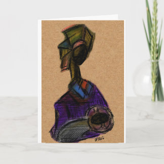 Carte Madonna et l'enfant