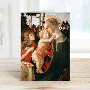 Carte Madonna et l'enfant Botticelli