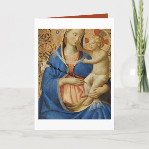 Carte Madonna of Humility (1440) de Fra Angelico