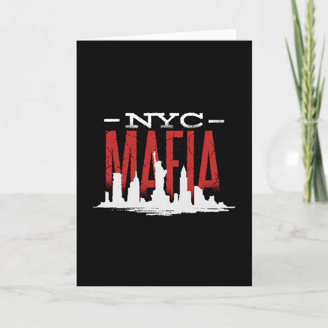 Carte Mafia NYC (Devant)