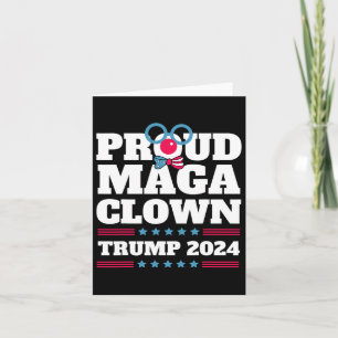 Carte Maga Clown Trump 2024 États-Unis New York Bronx Tr