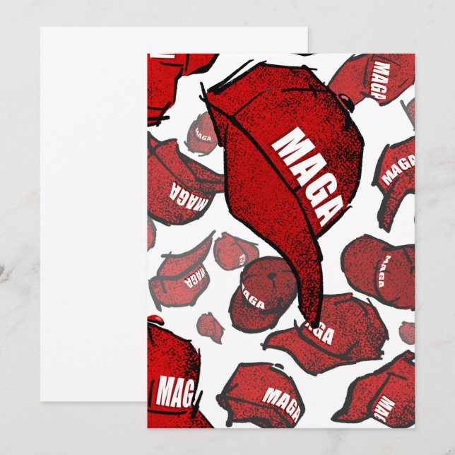Carte MAGA PARTY (Devant / Derrière)