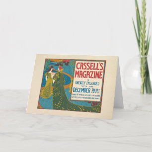 Carte Magazine vintage Cassell's Décembre 1896