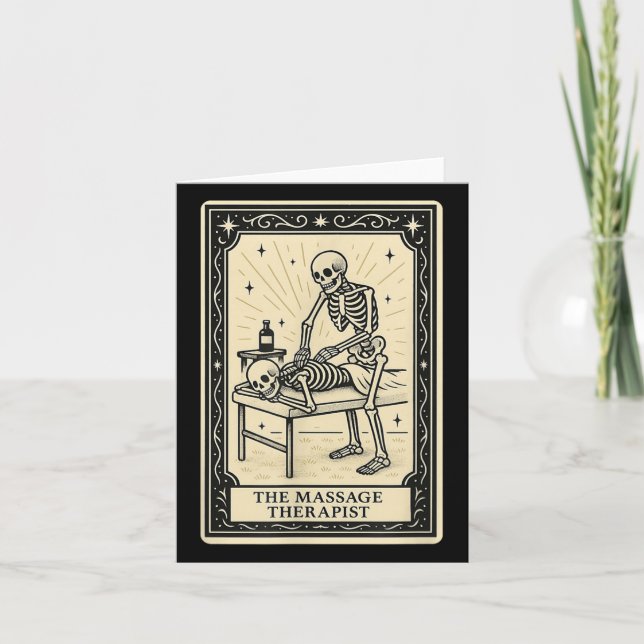 Carte Mage Therast Tarot - Halloween Soky Gothi (Devant)