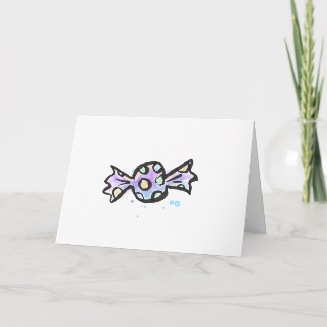 Carte Magic Candy "Trick or Treat" {Halloween} (Devant)