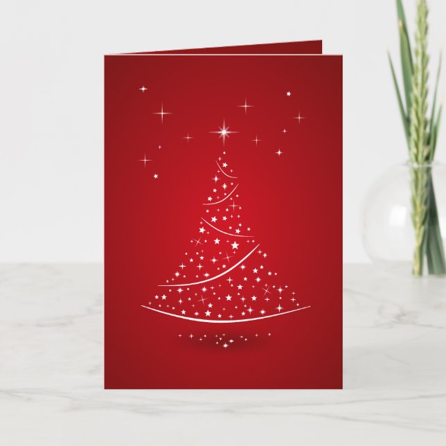 Carte Magic Christmas Tree (Rouge) (Devant)