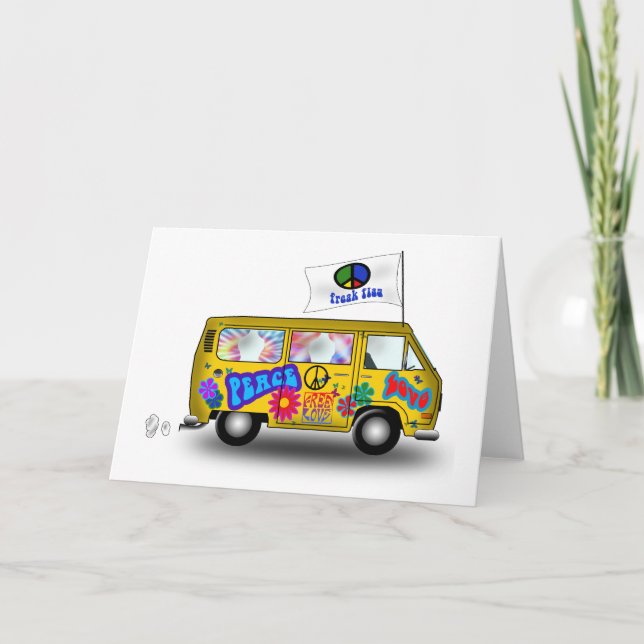 Carte Magic Hippie Van (Devant)