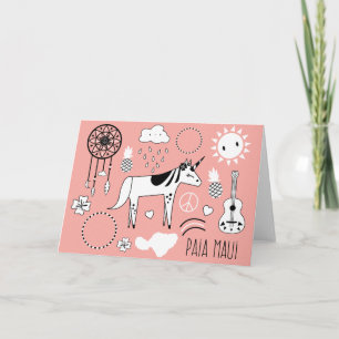 Carte Magical, Trippy Paia, Maui Greeting