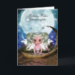 Carte magical Water Fairy<br><div class="desc">Cute little water fairy card with lots of magic and love</div>