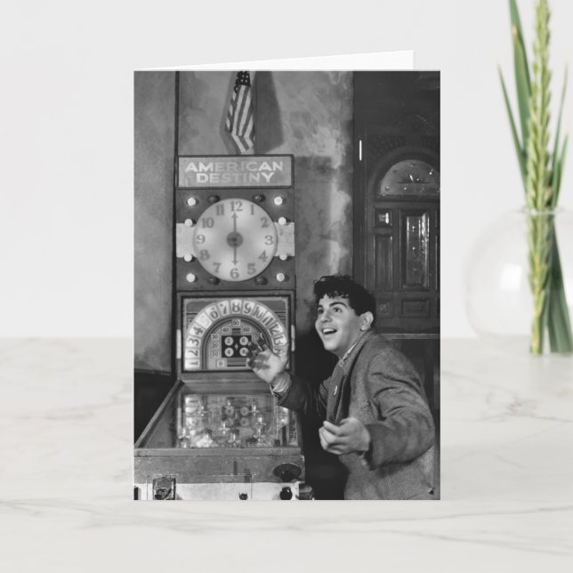 Carte Magicien de flipper : les années 1940 (Devant)