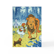 Magicien d'Oz Dorothy et le lion lâche