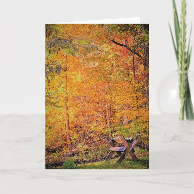 Carte Magie d'automne (Devant)